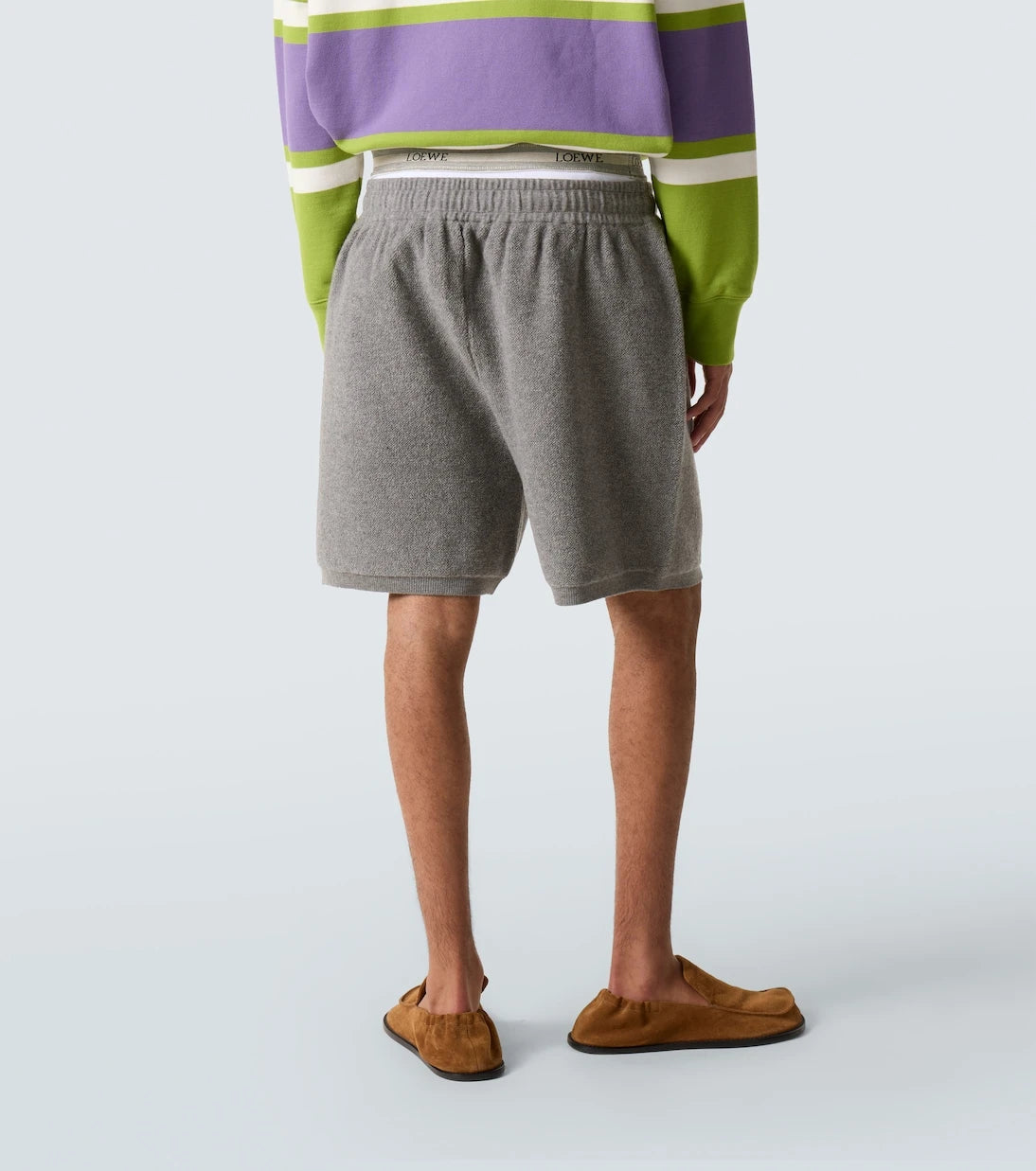Loewe - Wool-blend shorts