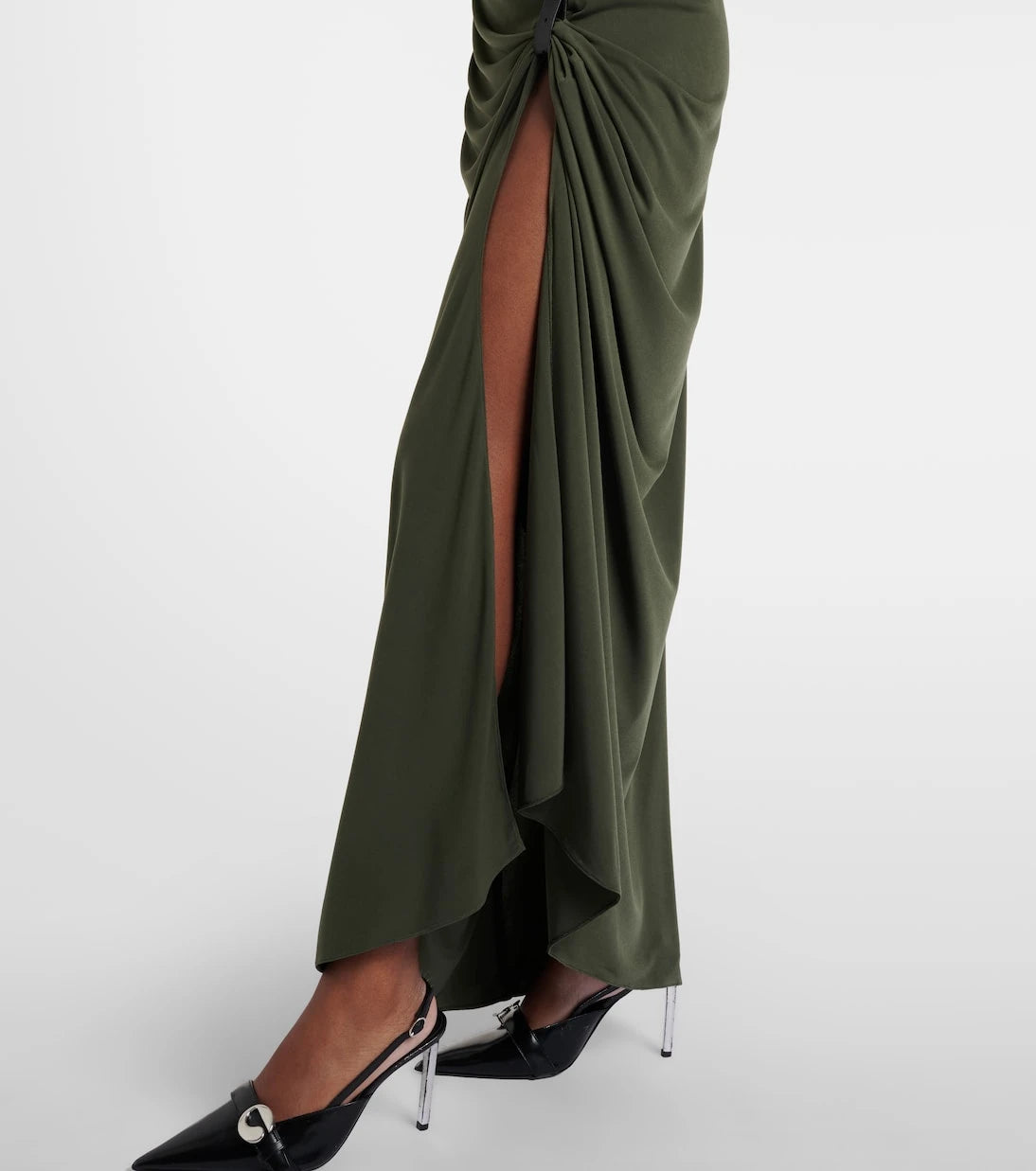 Coperni - Suspended draped jersey gown