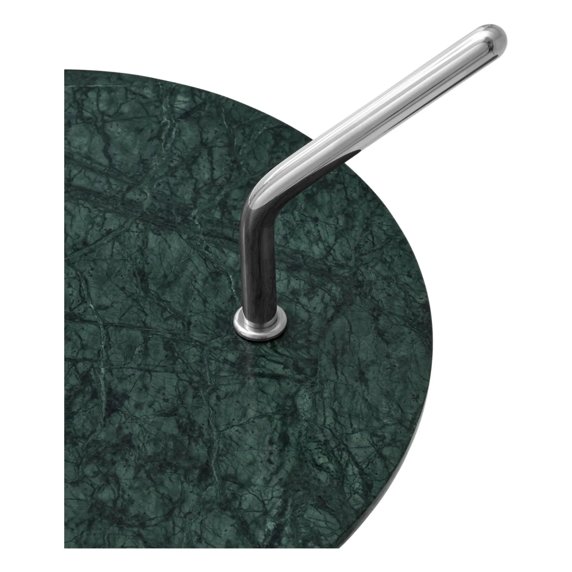 & Tradition - Halten SH9 side table, Sebastian Herkner | Green Marble