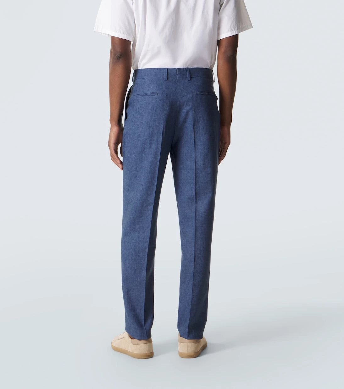 Zegna - Linen slim pants