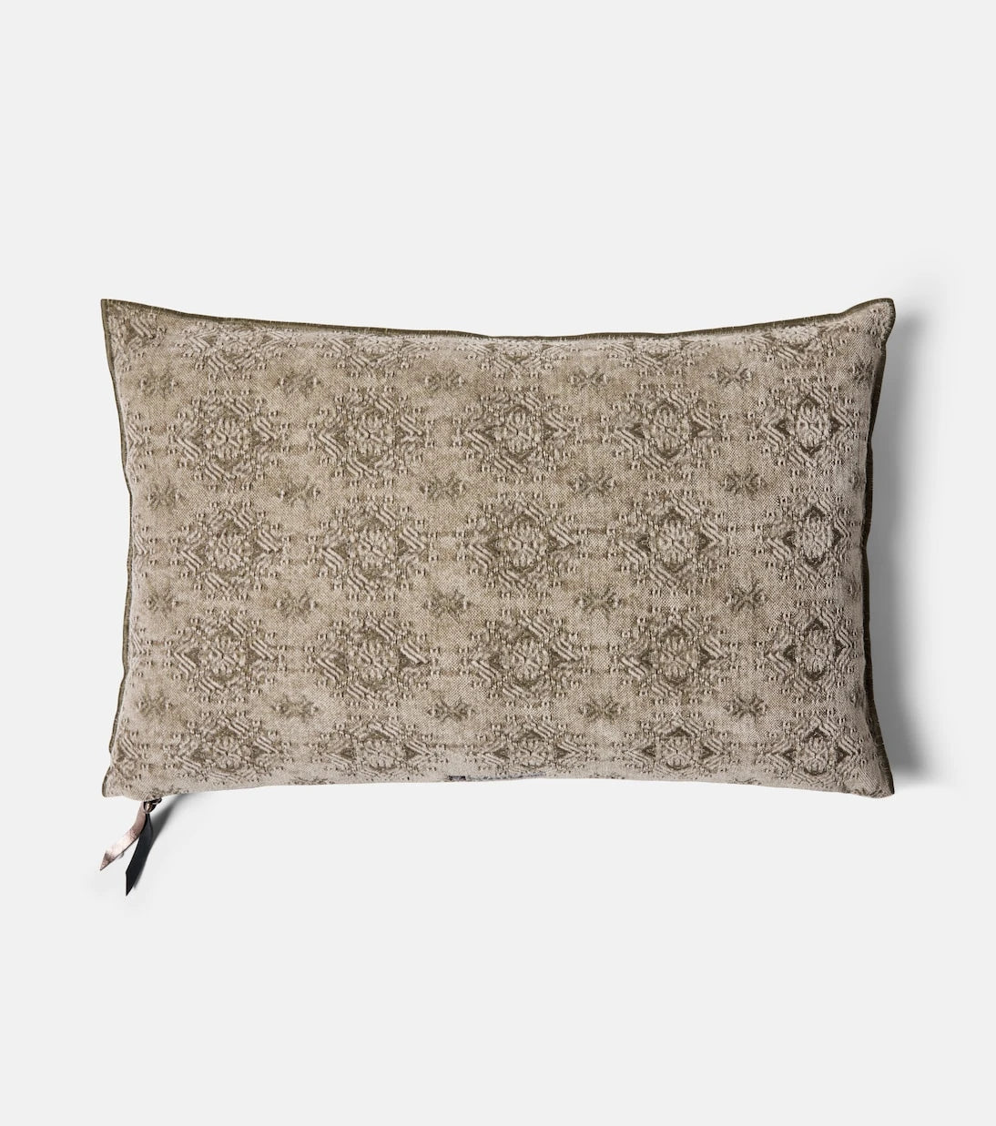 Maison de Vacances - Cotton-blend jacquard cushion