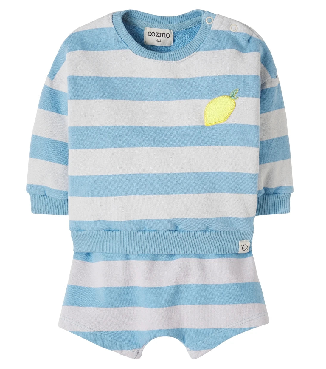 Cozmo - Baby Kelly sweatshirt and Cali shorts set