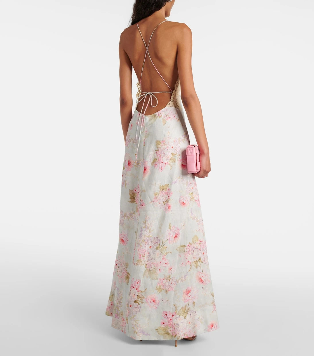Zimmermann - Halliday lace-trimmed floral maxi dress