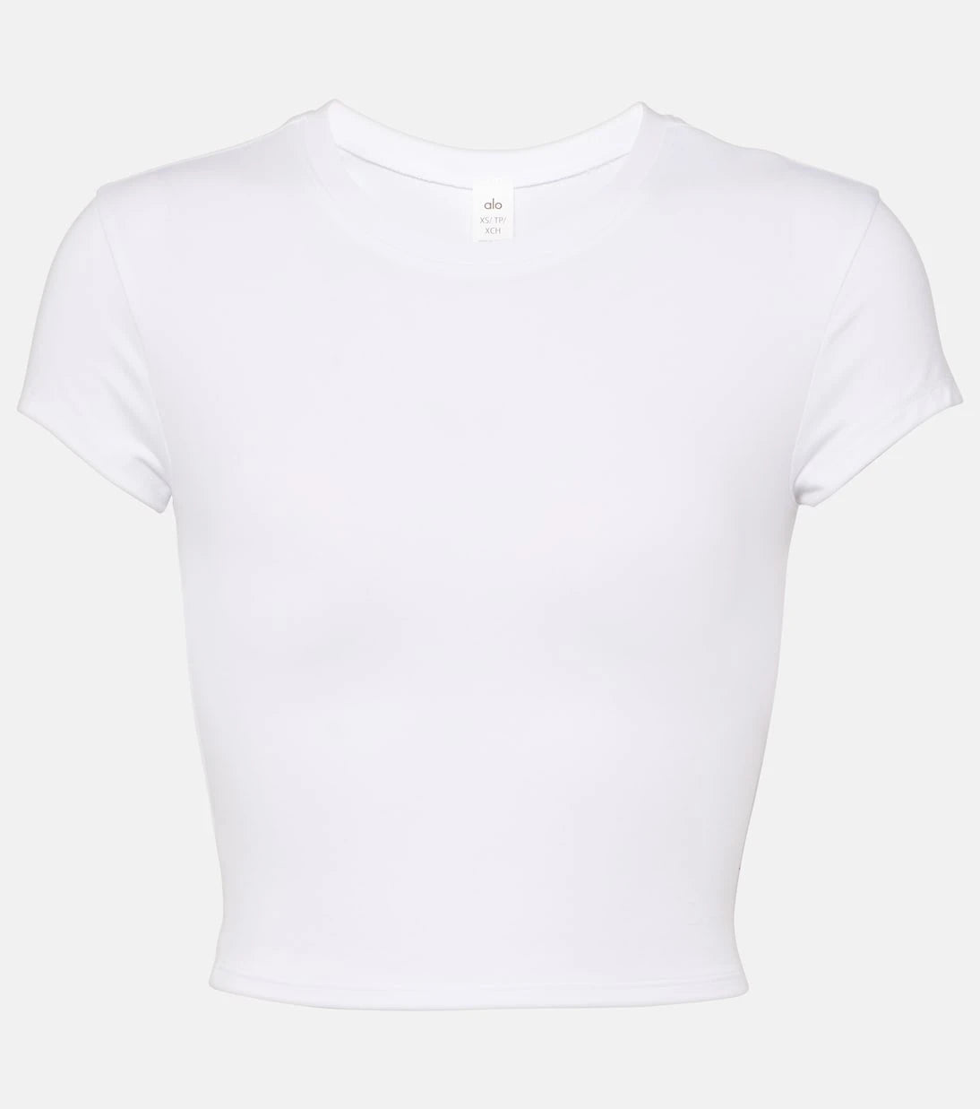 Alo Yoga - Alosoft cropped jersey T-shirt