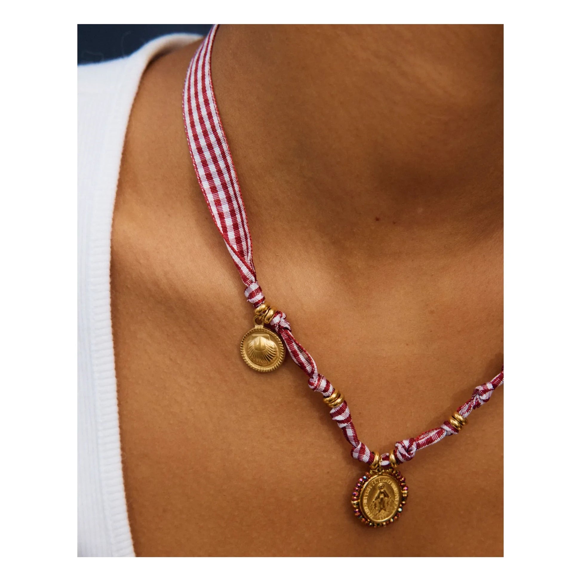Palas - Picnic necklace | Bronze