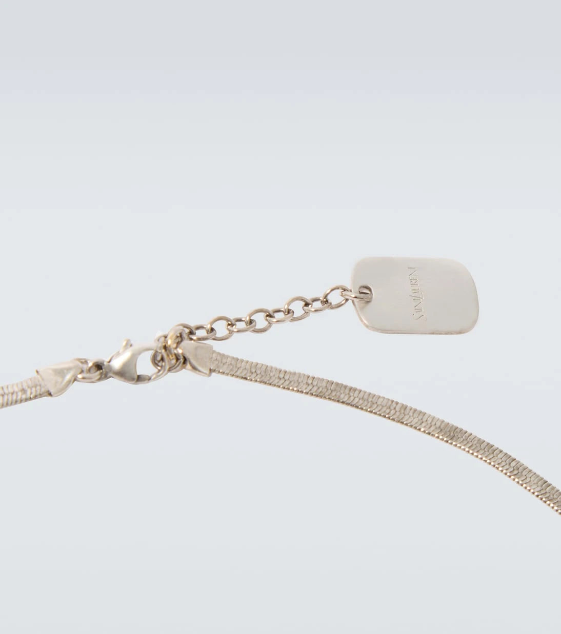 Saint Laurent - Engraved necklace