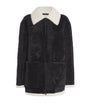 Black Lamb Shearling Jacket