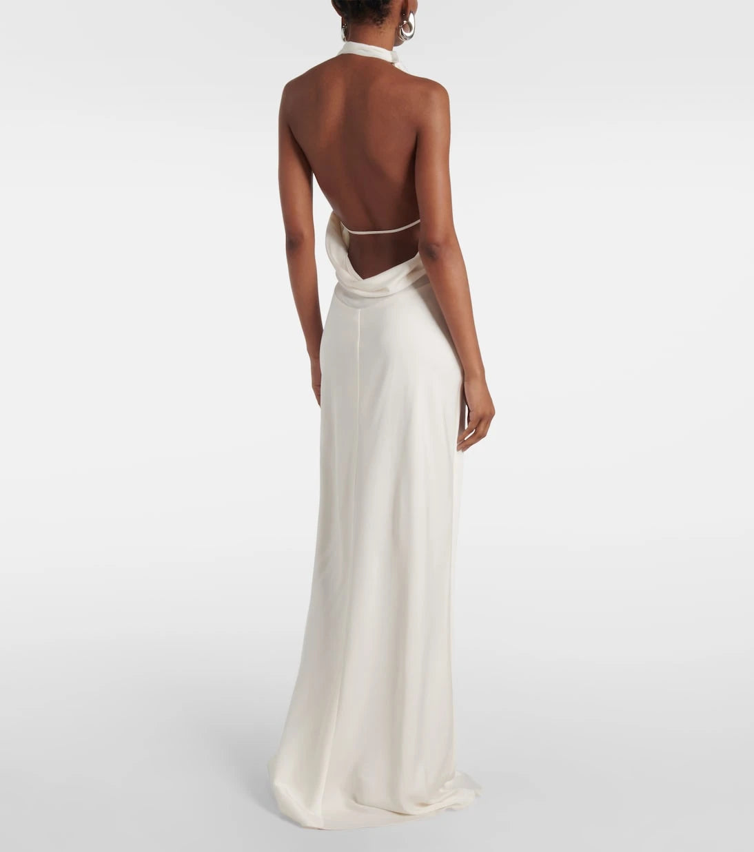Simkhai - Reannon draped satin gown