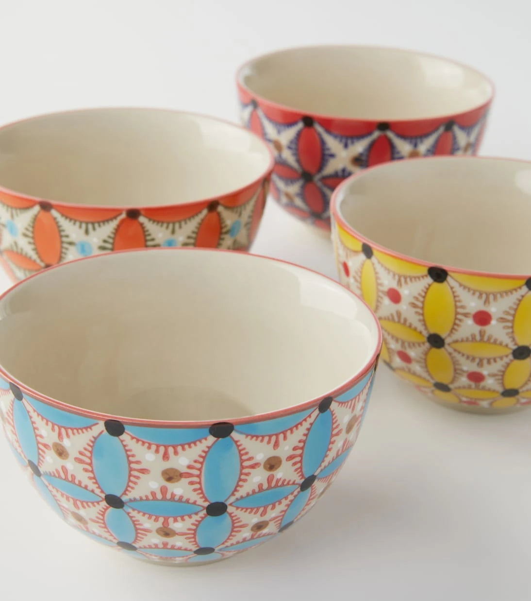 Polspotten - Hippy set of 4 snack bowls