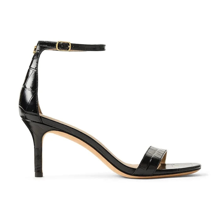 Кожени сандали Lauren Ralph Lauren Allie Mid