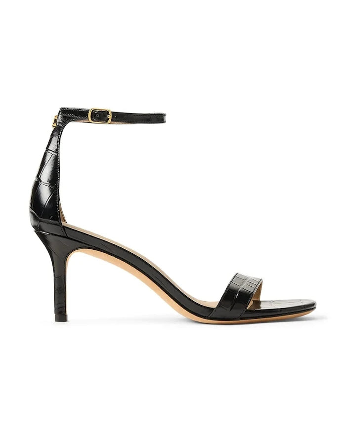 Lauren Ralph Lauren Allie Mid Deri Sandalet