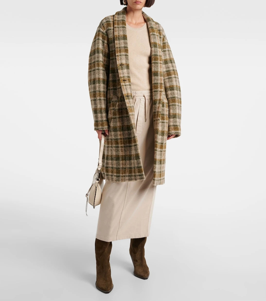 Marant Etoile - Noreen cotton jersey midi skirt