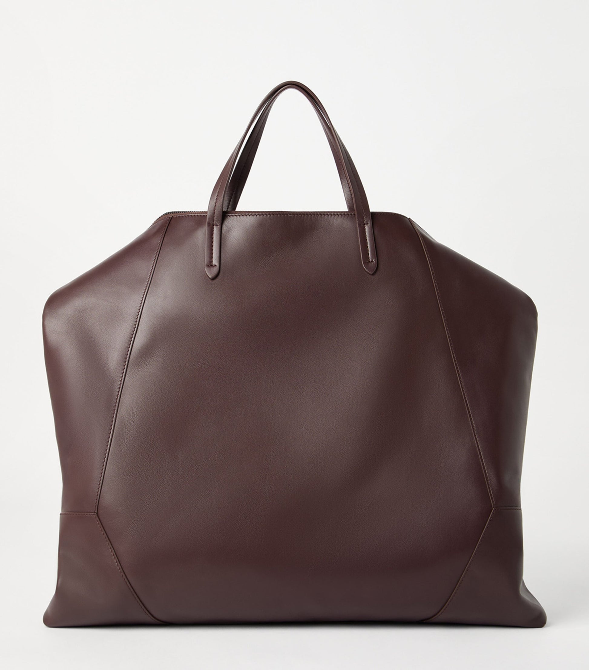 Large Leather BC Duo Shopper Bag