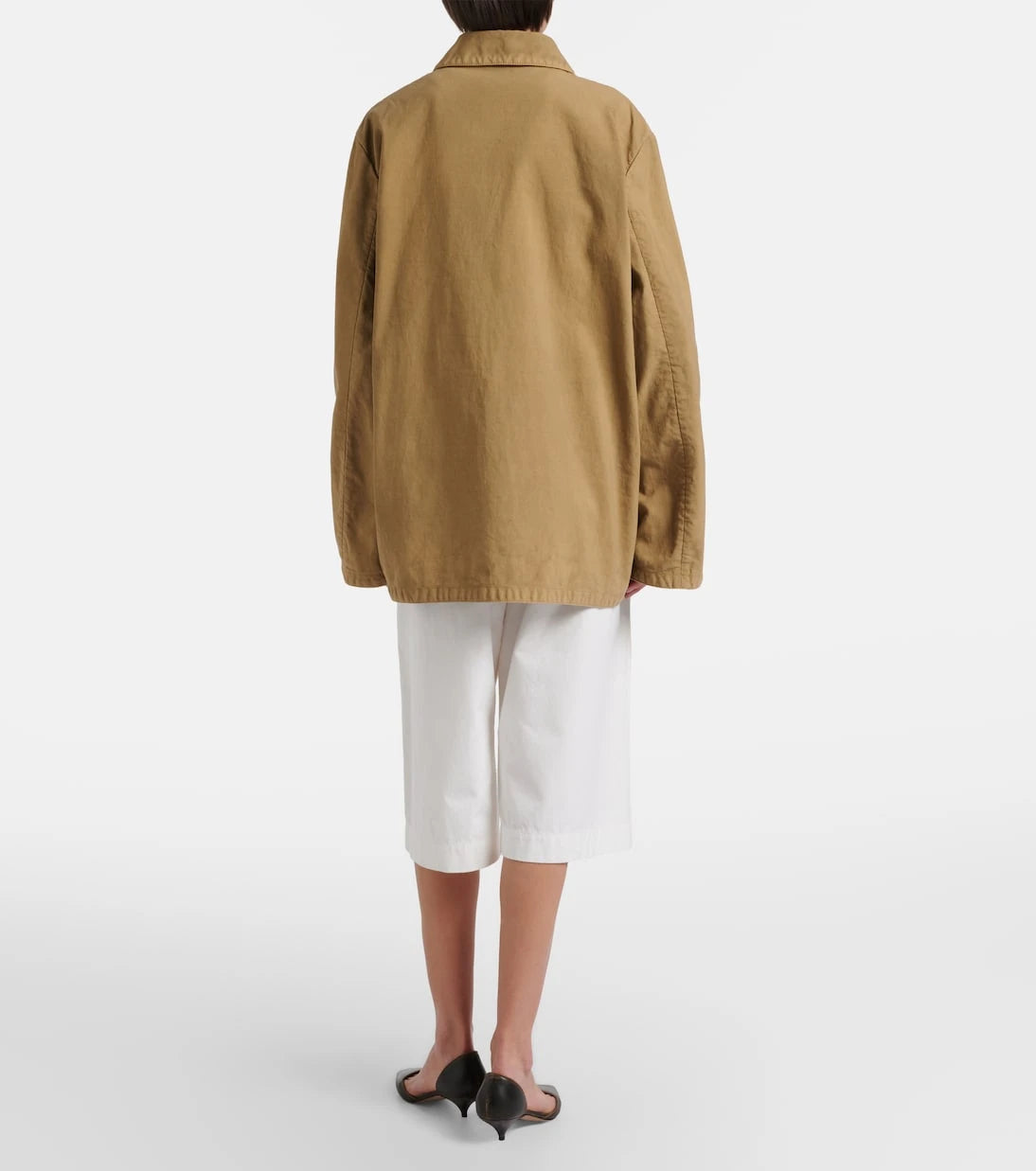 The Row - Faldra cotton Bermuda shorts