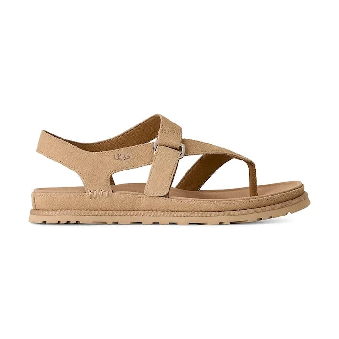 Велурени сандали UGG W Goldengaze Toe Post