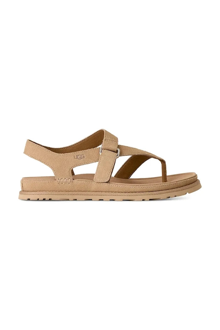 UGG W Goldengaze Toe Post Süet Sandaletler