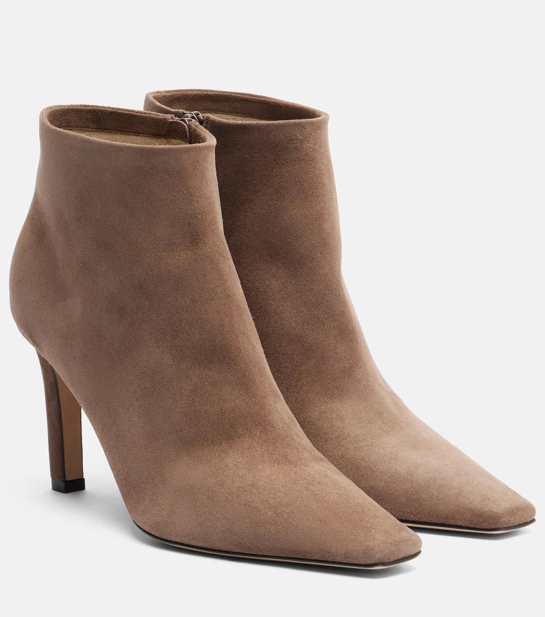 The Row - Suede ankle boots