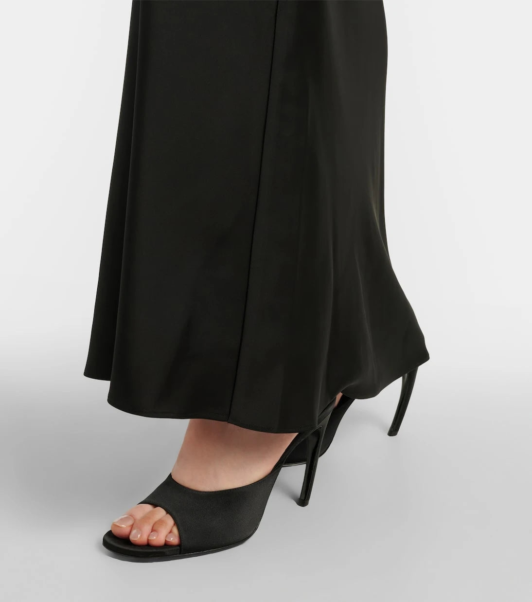 Rotate - Draped satin gown