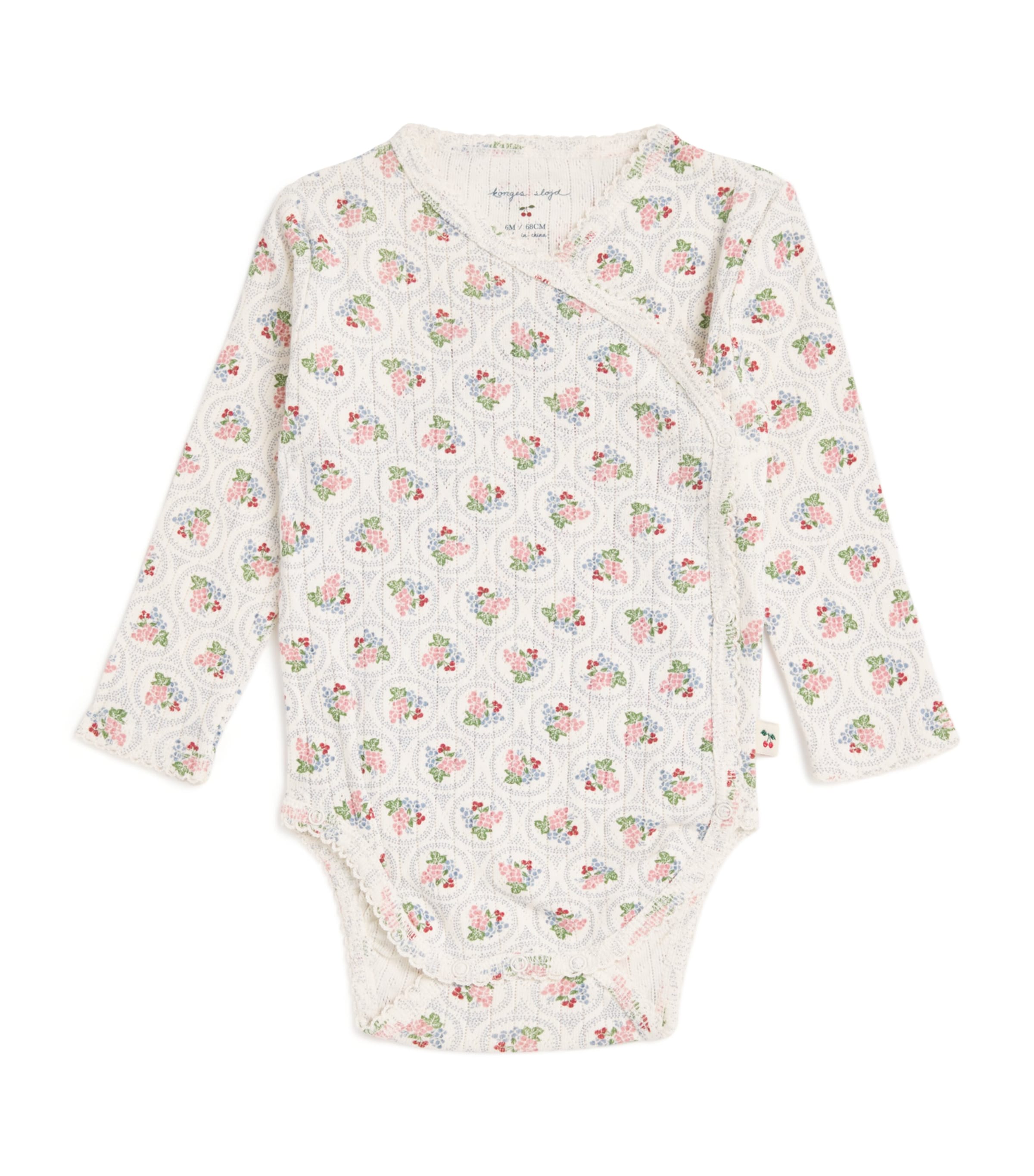 Cotton Floral Bodysuit (1-6 Months)