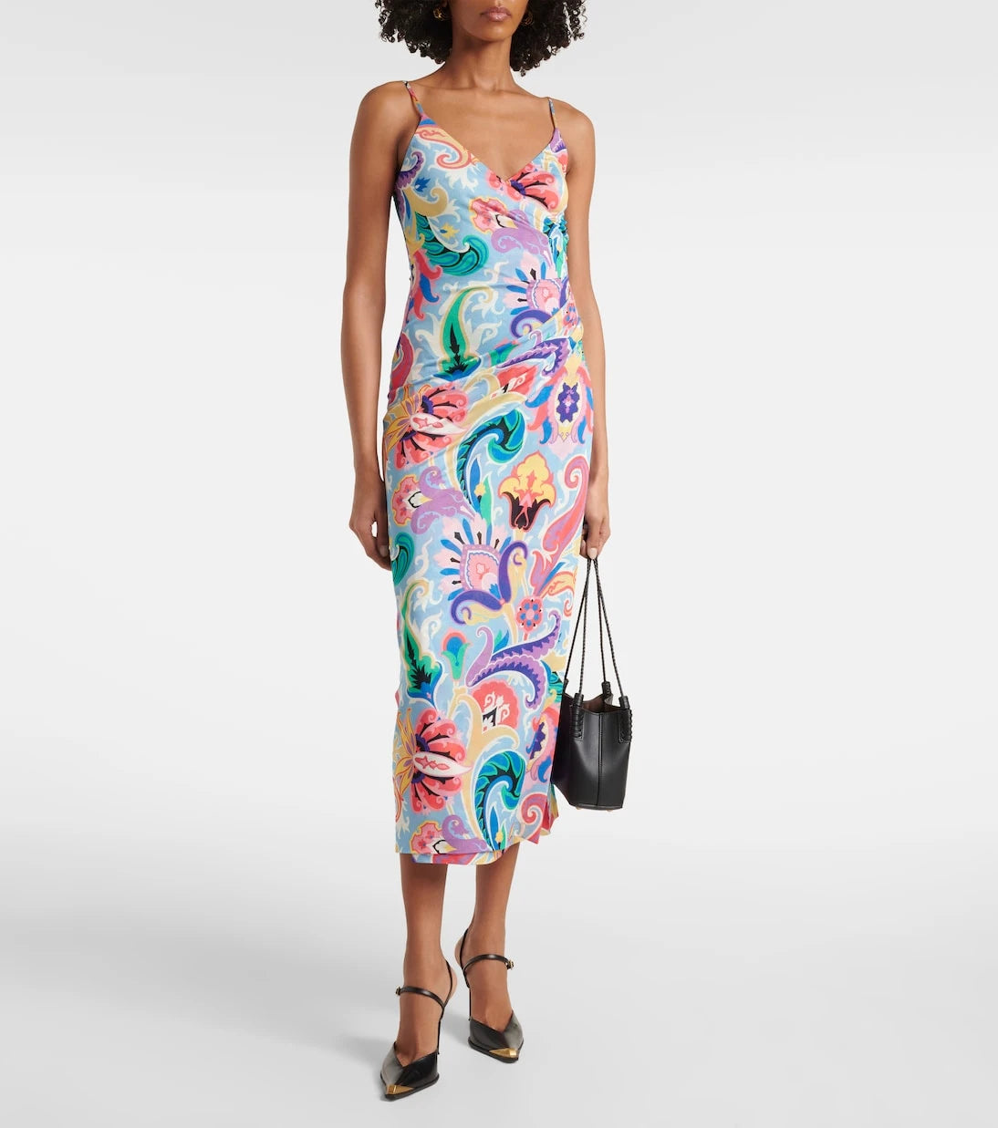 Etro - Printed midi dress