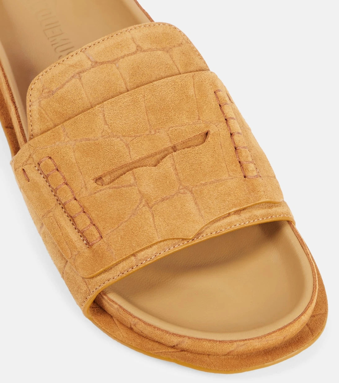 Jacquemus - Mocassin suede slides