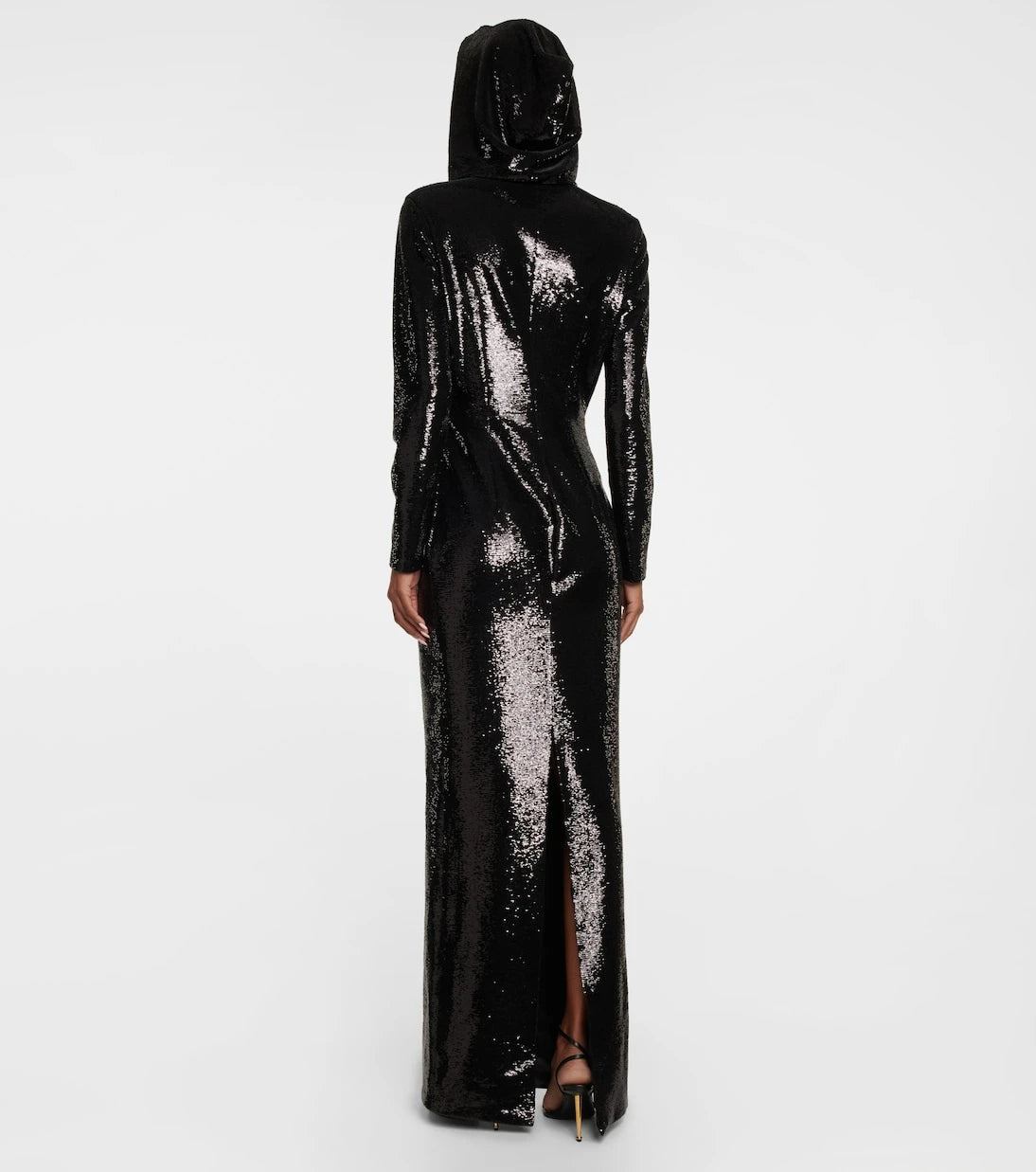 Tom Ford - Sequin-embellished hooded gown