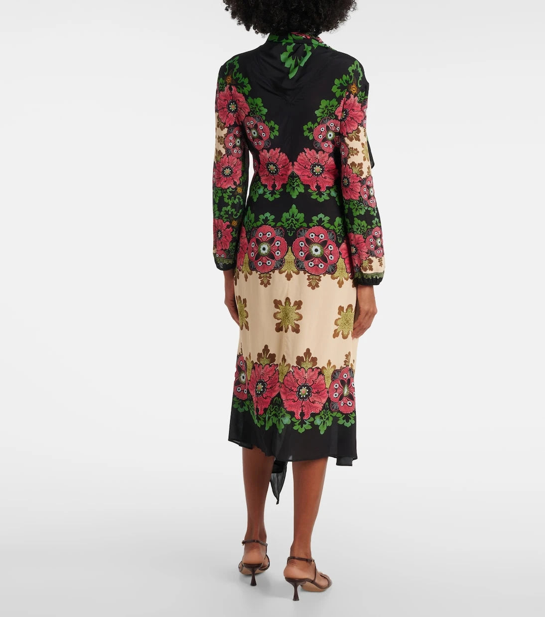 La DoubleJ - Karis floral midi dress