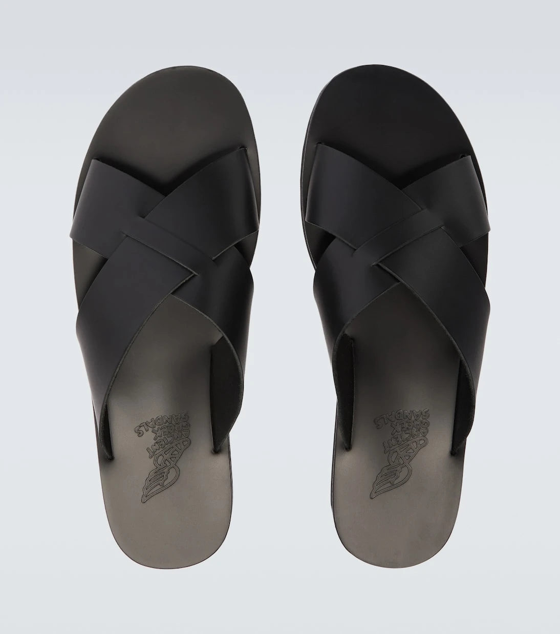 Ancient Greek Sandals - صنادل بيوس الجلدية