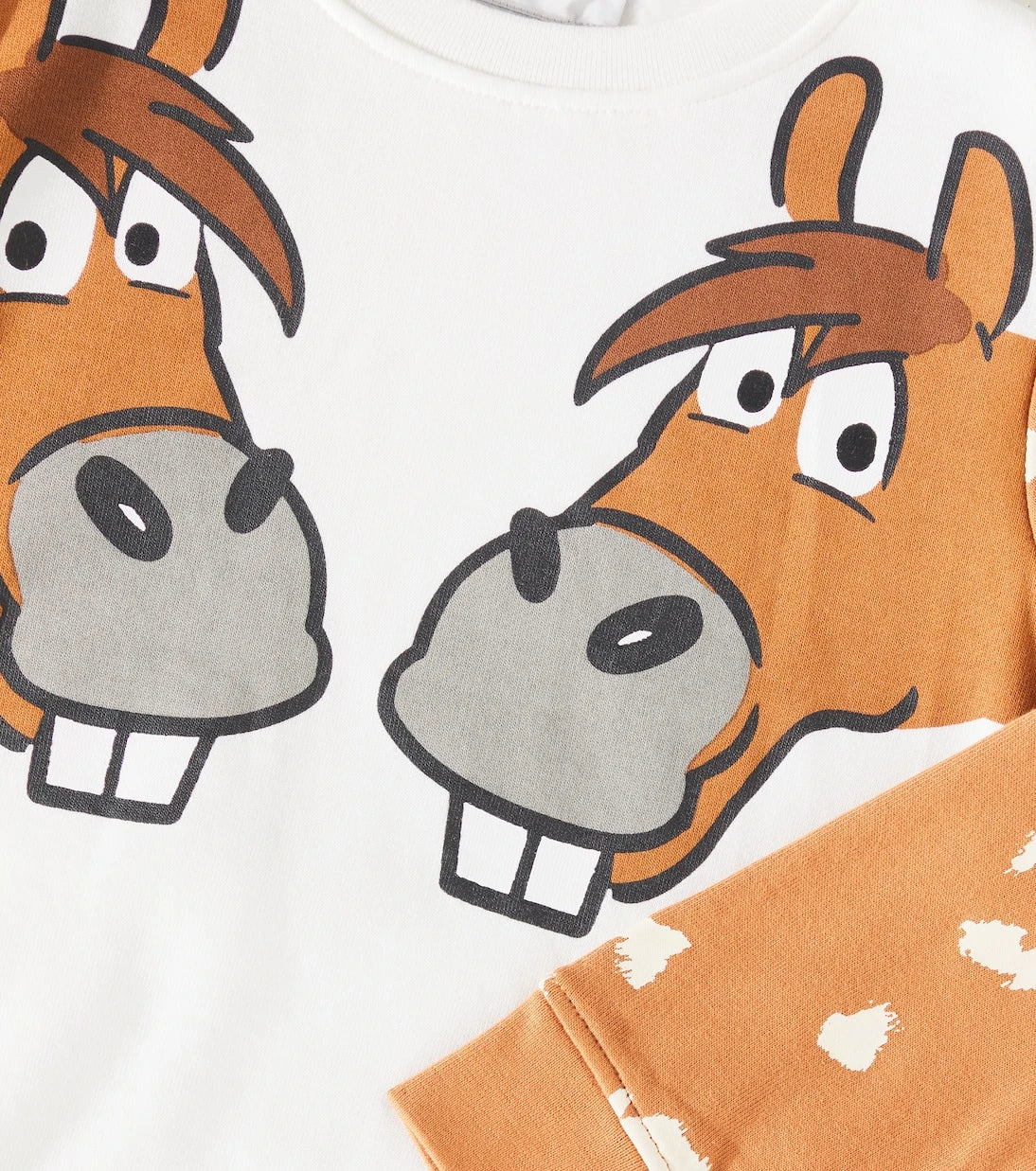 Stella McCartney Kids - Printed cotton fleece sweatshirt