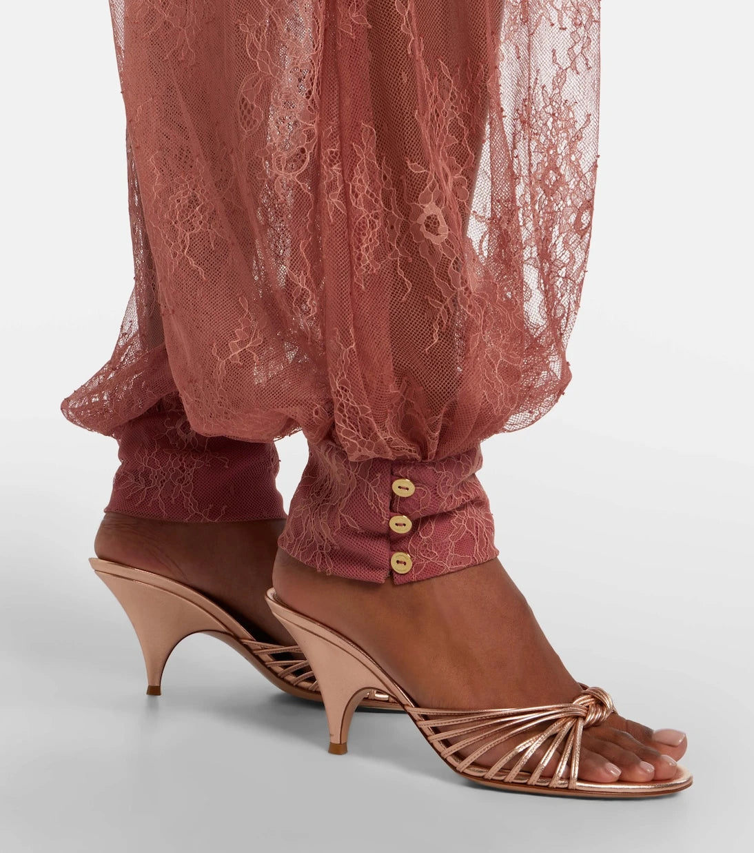 Bananhot - Kendall sheer lace balloon pants
