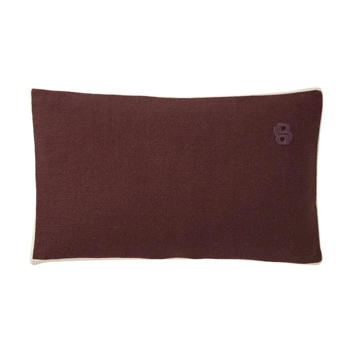 BOSS CLAYTON Moka 31 x 55 cm Keten Yastık Kılıfı