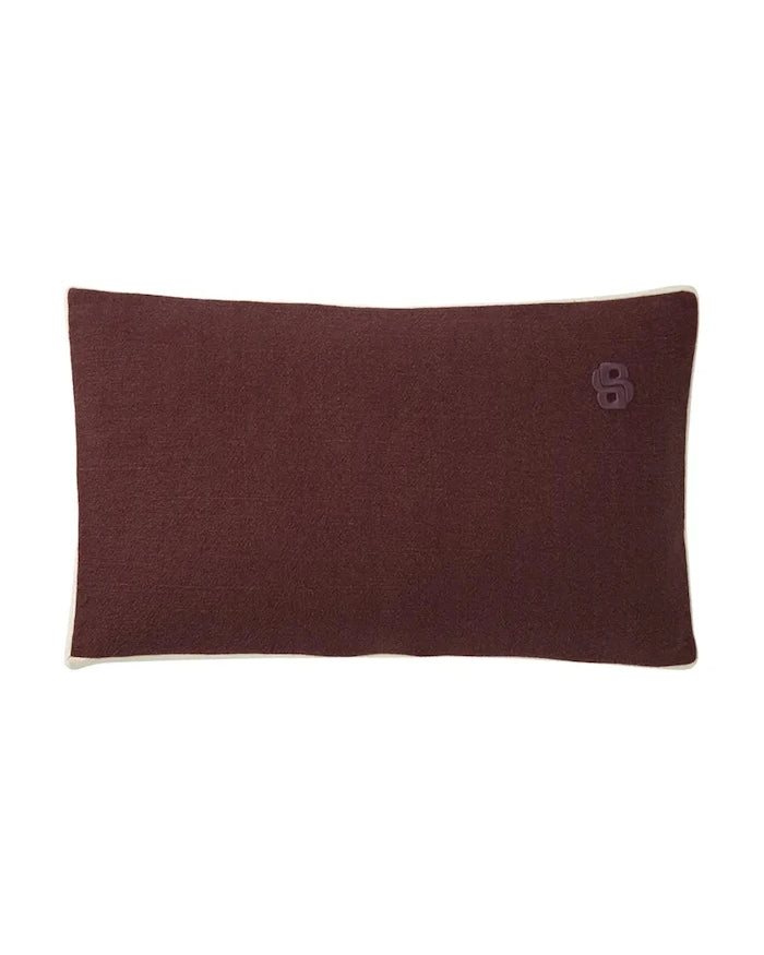 BOSS CLAYTON Moka 31 x 55 cm Keten Yastık Kılıfı