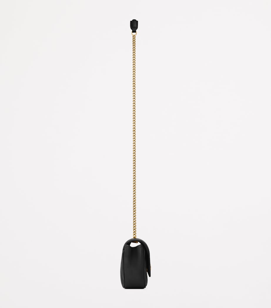 Saint Laurent Black Mini Loulou Shoulder Bag