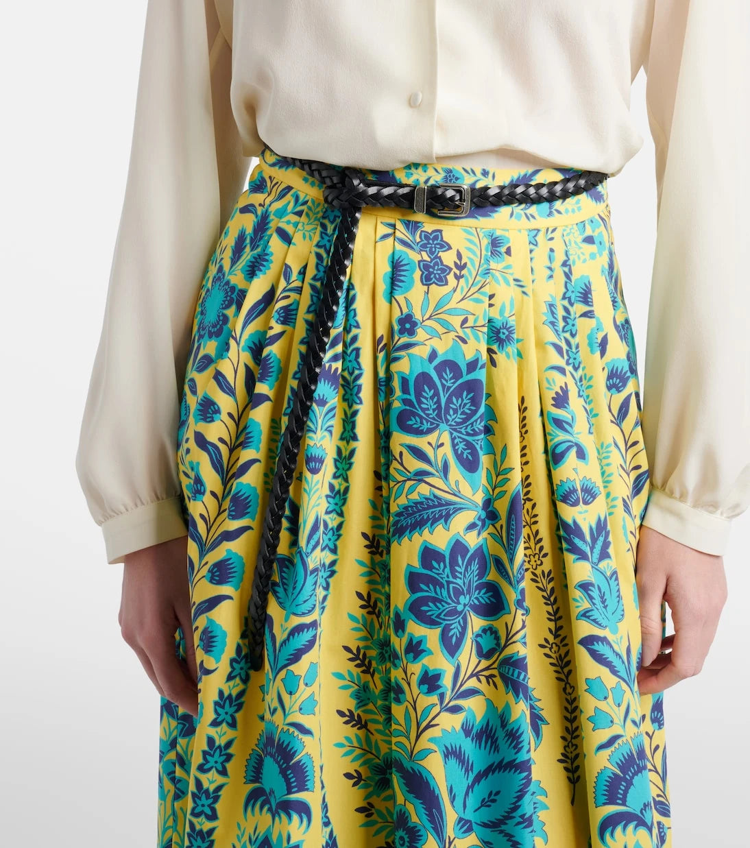 Etro - Braided leather belt