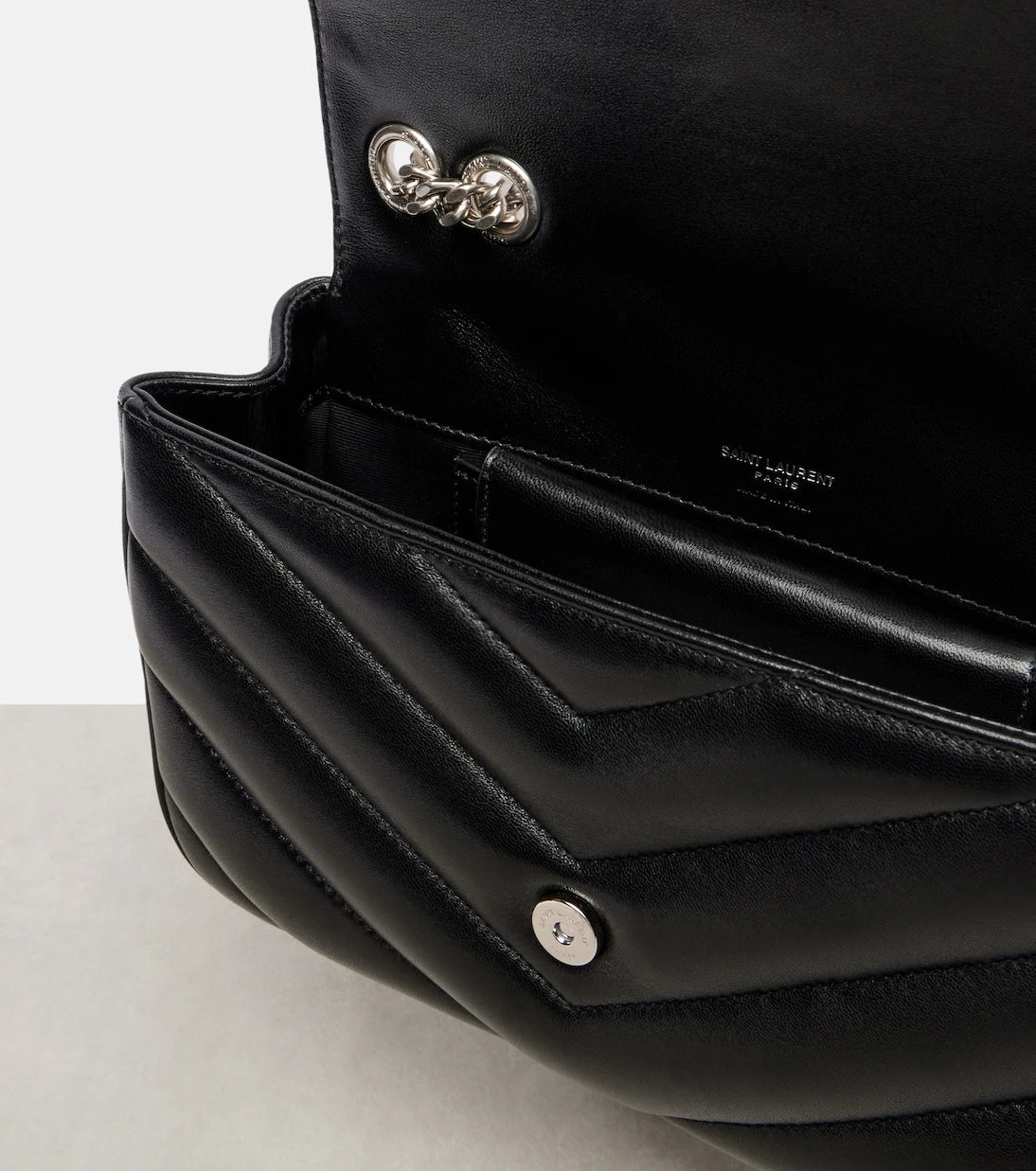 Saint Laurent - Loulou Small leather shoulder bag