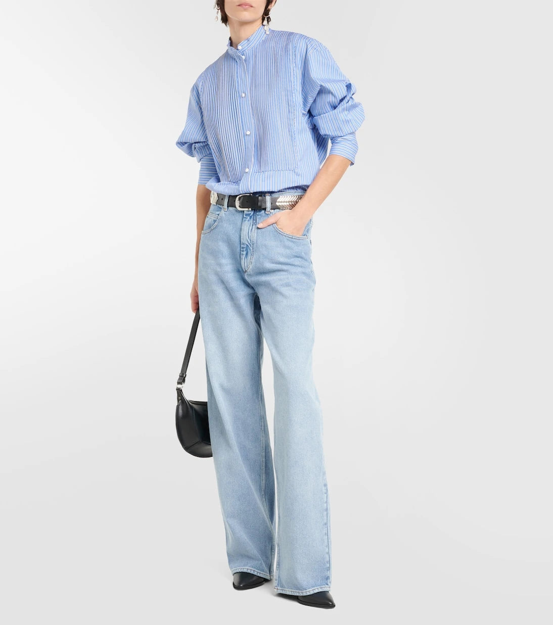 Isabel Marant - Ruffled cotton shirt