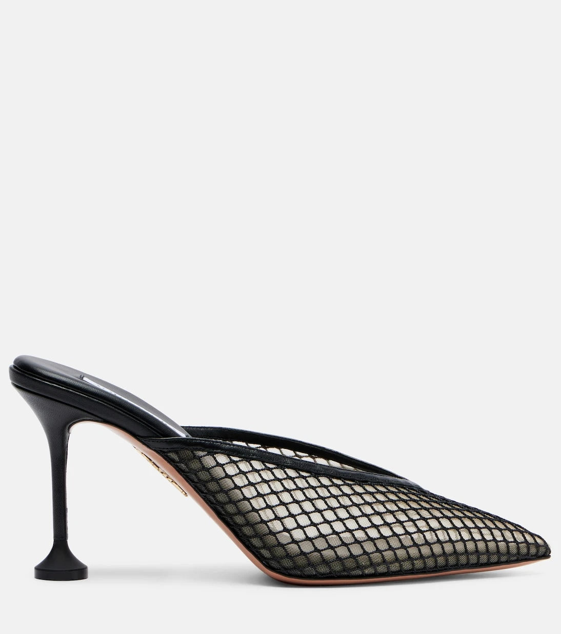 Aquazzura - Bisous 85 mesh mules