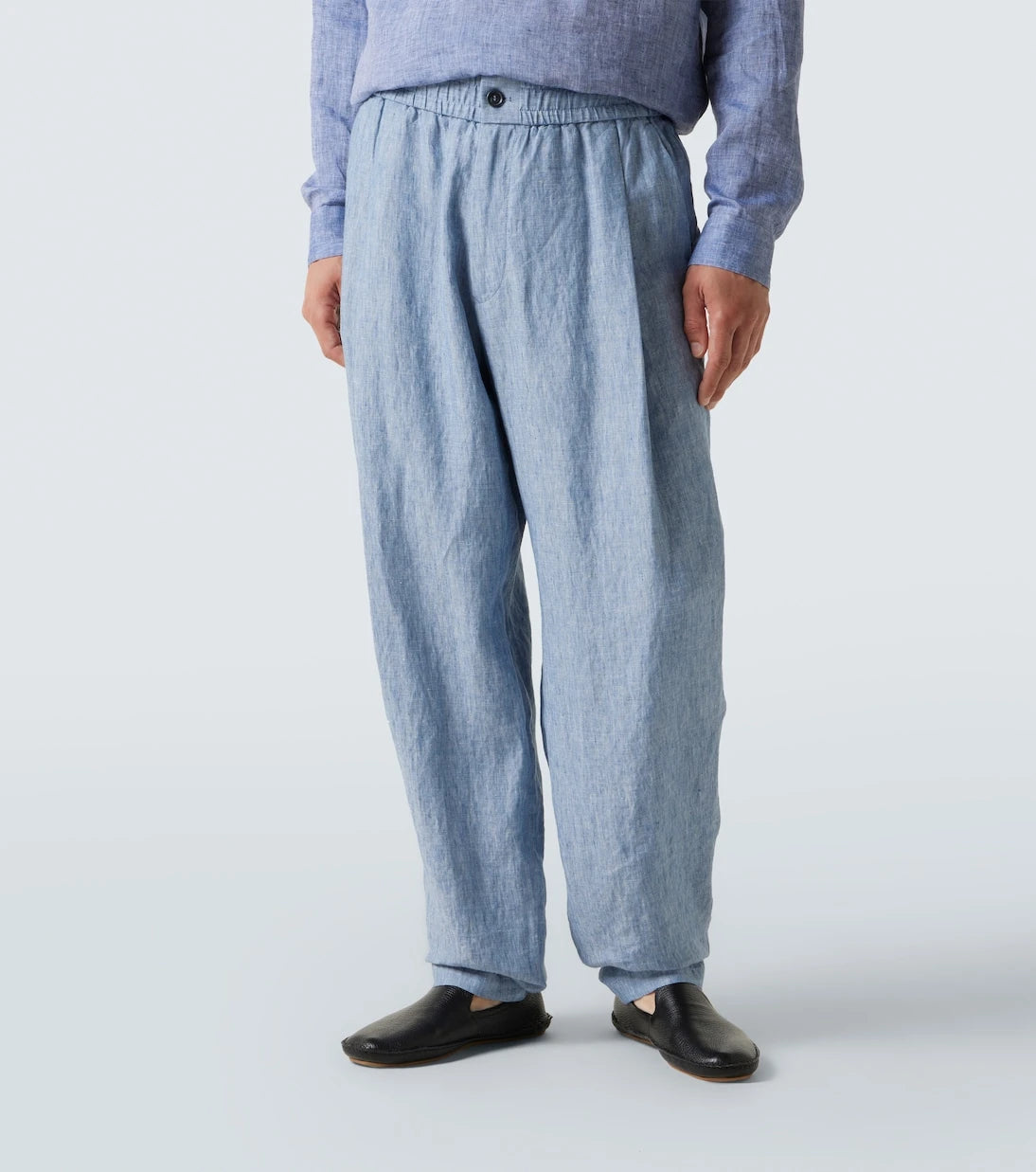 Giorgio Armani - Linen wide-leg pants