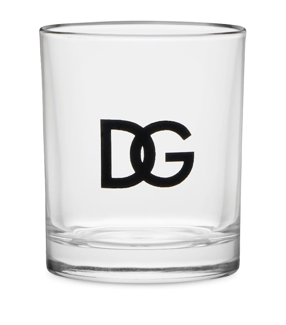 Dolce & Gabbana Casa Set of 2 DG Millennials Logo Glasses