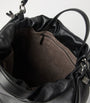 Large Leather Mellow Bucket Bag