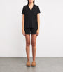 Skims Black Soft Lounge Short Pyjamas