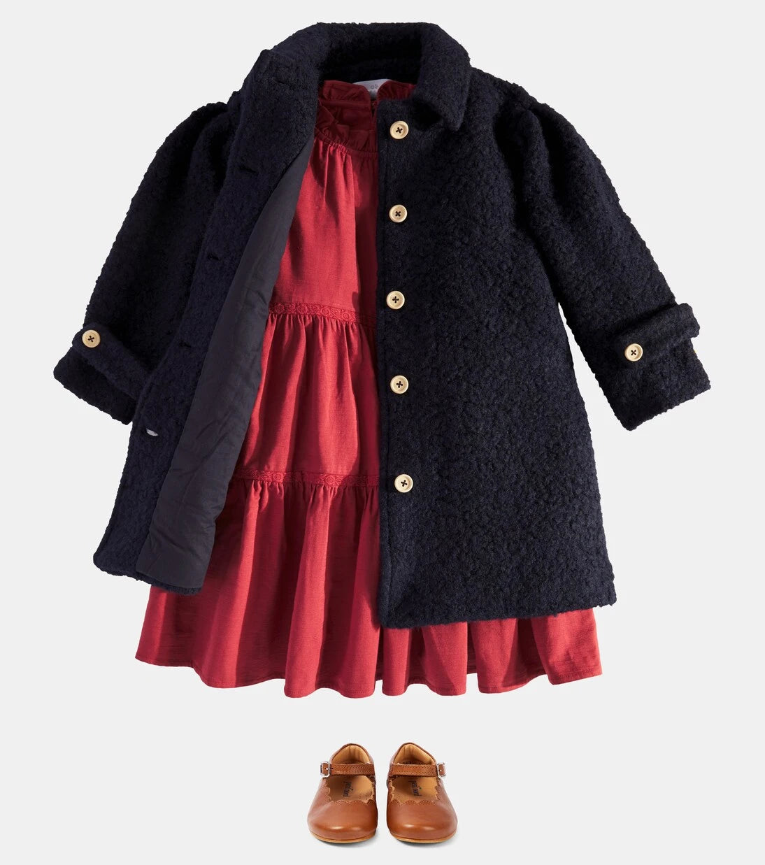 C'era Una Volta - Manola tiered cotton dress