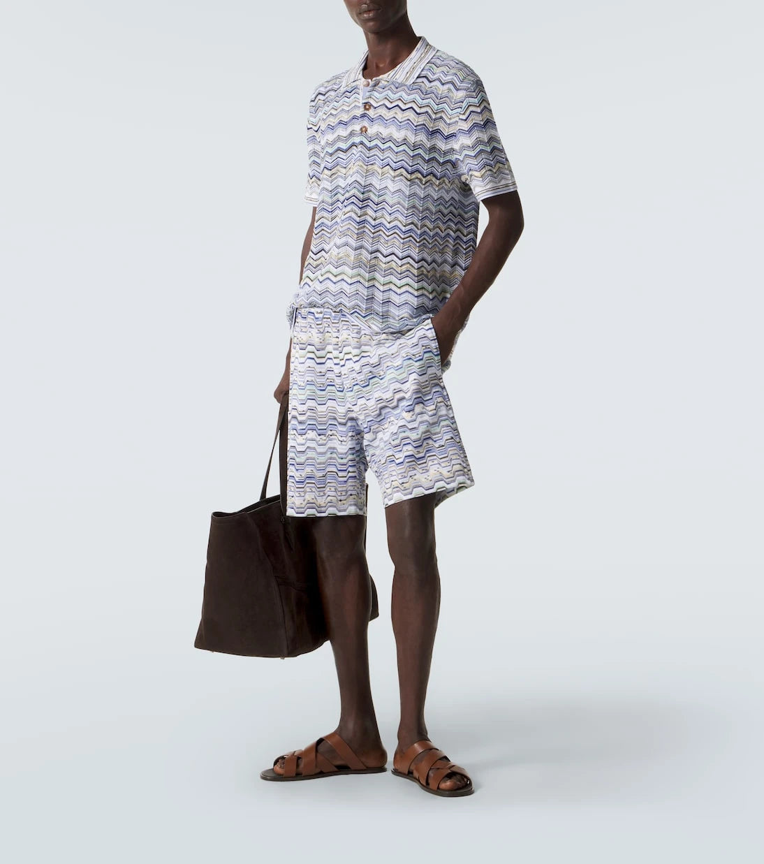 Missoni - Zigzag cotton shorts