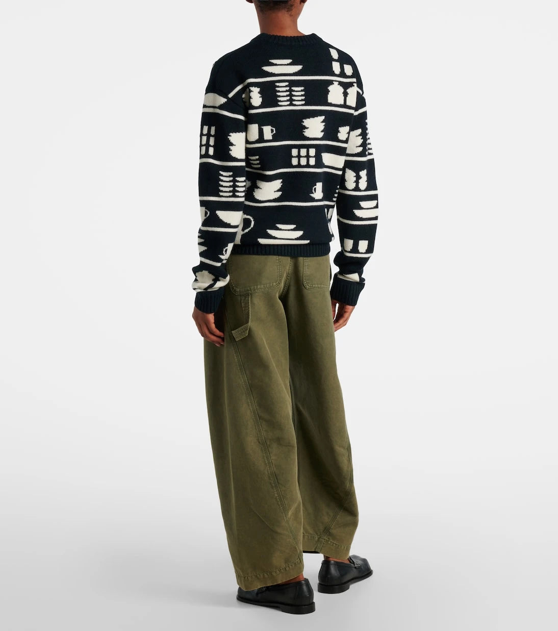 JW Anderson - Jacquard wool sweater