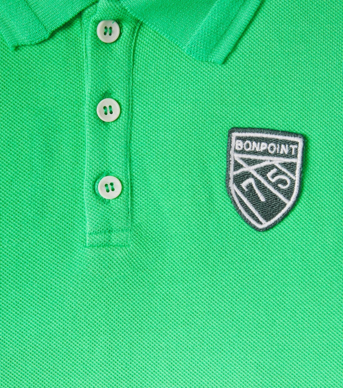 Bonpoint - Elian logo cotton piqué polo shirt