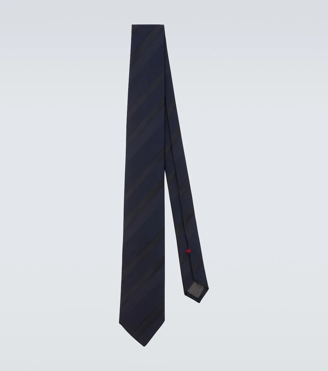 Brunello Cucinelli - Striped silk jacquard tie