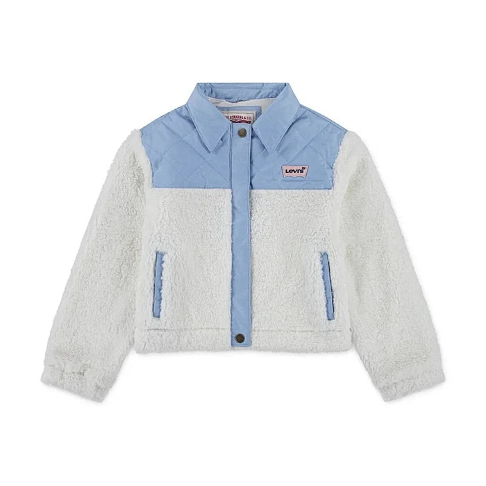 Детско яке Levi's BIG PKT SHEPA TRUCKER