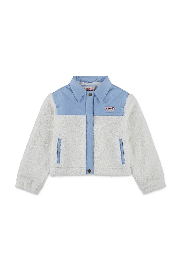 Детско яке Levi's BIG PKT SHEPA TRUCKER