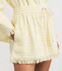Yellow Cotton Towelling Coco Shorts