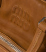 Brown Nappa Leather Top-Handle Bag